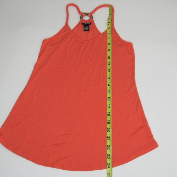 Rue 21 Braid Spaghetti Strap Sleeveless Racerback Blouse Tank Top Size S - Picture 6 of 6